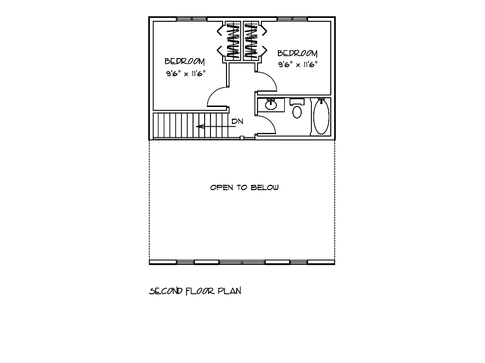 Wellington Floor Plan of Bedrooms