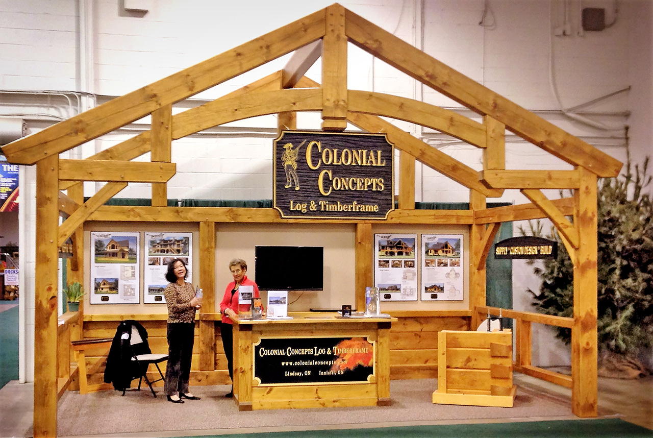 Cottage Life Show Booth 2015